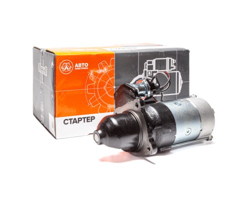 Стартер КАМАЗ дв.CUMMINS 4ISBe185, 6ISBe270, 285, 300 24В z=10 6кВт AVTOELECTRICA