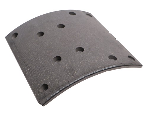 Накладка тормозной колодки КАМАЗ задней 220мм (10 отв.) HANDE AXLE