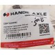 Накладка тормозной колодки КАМАЗ задней 220мм (10 отв.) HANDE AXLE