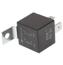 Реле электромагнитное 12V 4-х контактное 50А замыкающее с кронштейном АВТОТРЕЙД