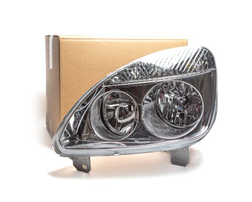 Фара блок ГАЗ-3302, 2217, 33104 левая (пластиковый рассеиватель) AVTOELECTRICA