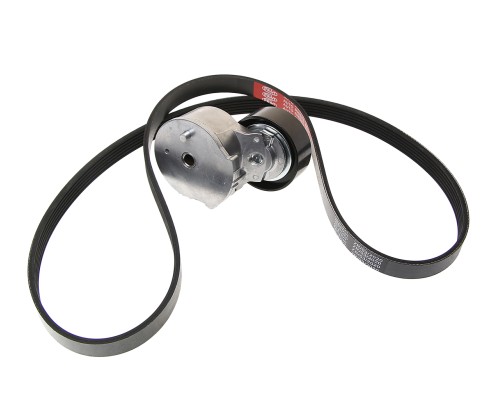 Натяжитель ремня ГАЗон Next дв.ЯМЗ-534 с ремнем вентилятора 6РК1371 комплект PRAVT