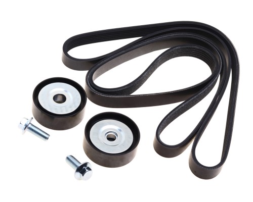 Ролик натяжной ГАЗон Next дв.ЯМЗ-534 (2шт.) с ремнем вентилятора, генерат.6РК1371, 6РК1016 компл.PRAVT