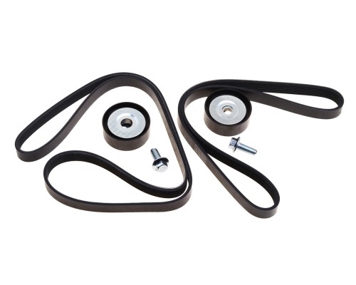 Ролик натяжной ГАЗон Next дв.ЯМЗ-534 (2шт.) с ремнем вентилятора, генерат.6РК1371, 6РК1016 компл.PRAVT