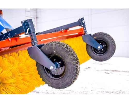 Щетка коммунальная МТЗ механическая от ВОМ 1800мм (колеса 5х10) БОЛЬШАЯ ЗЕМЛЯ