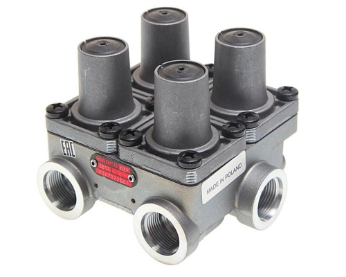 Клапан MERCEDES защитный 4-х контурный (5 выходов M22х1.5) WABCO