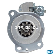 Стартер МАЗ, УРАЛ дв.ЯМЗ-236, 238, 656, 658, 7511 ЕВРО-2, 3 24В z=10 5.5кВт KRAUF