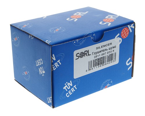 Шумоглушитель MERCEDES осушителя (на хомуте) SORL