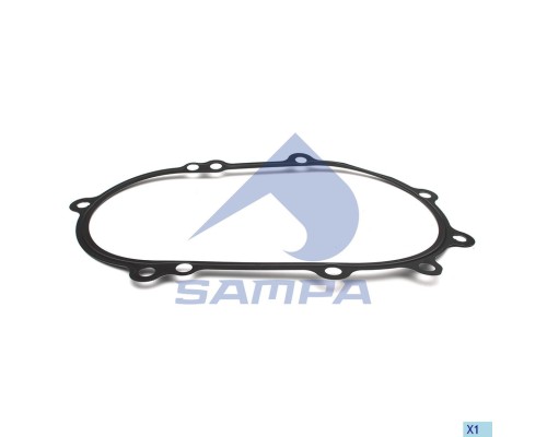 Прокладка КАМАЗ-5490 MERCEDES дв.OM457 крышки двигателя передней SAMPA