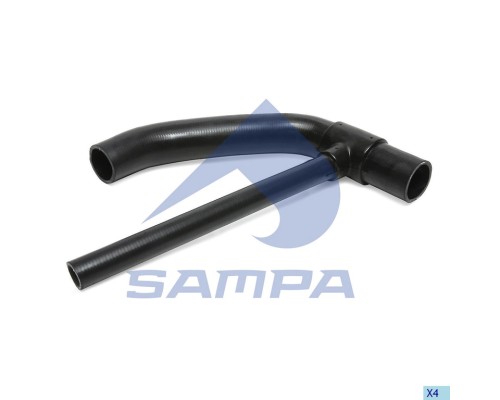 Патрубок RENAULT радиатора SAMPA