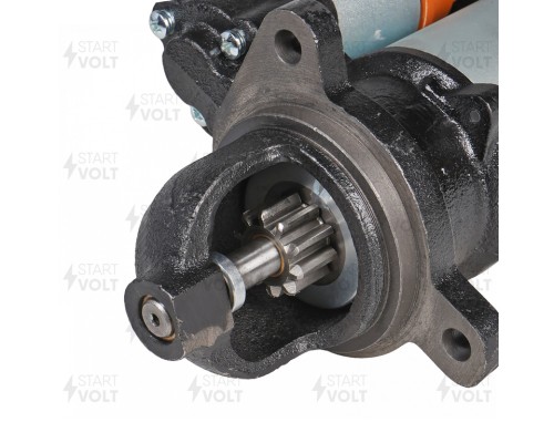 Стартер МАЗ, МТЗ, АМКОДОР дв.Д-260, 262, 263, 265 ЕВРО-2, 3 редукторный 24В z=10 9.0кВт STARTVOLT