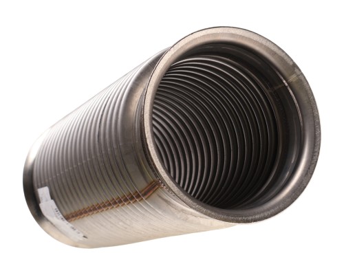 Металлорукав КАМАЗ, НЕФАЗ СБ L=300мм,  D=100мм (нерж.) под глушитель-нейтрализатор ГС