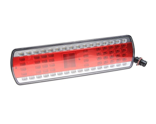 Фонарь задний КАМАЗ-5490, МАЗ правый светодиодный с жгутом с разъемом РУДЕНСК