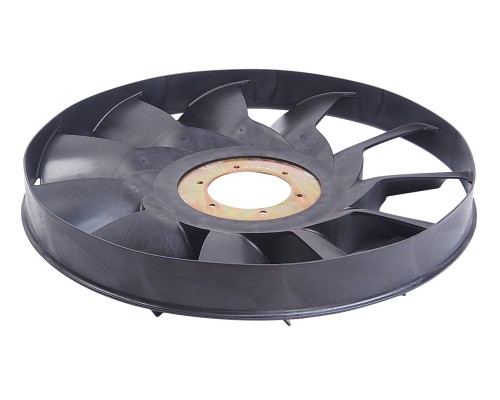 Вентилятор КАМАЗ-ЕВРО 650мм с обечайкой в сборе (дв.CUMMINS 6ISBe4, ISB6.7e4, 5) для 21-500 ТЕХНОТРОН