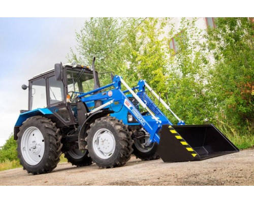 Погрузчик МТЗ-622 навесной фронтальный г/п 800кг (БРС,  БРС РО EURO) БОЛЬШАЯ ЗЕМЛЯ