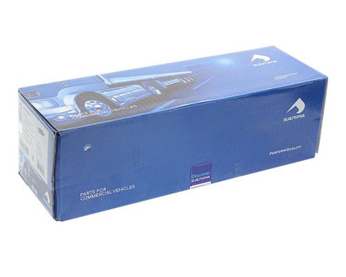 Амортизатор MAN F90, F2000 кабины задний (пневмо) SAMPA