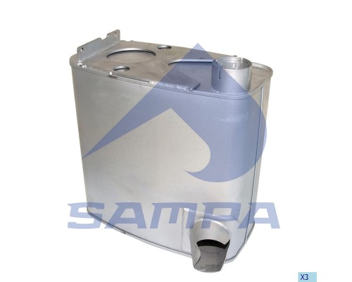 Глушитель MAN TGA SAMPA