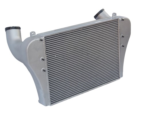 Охладитель КАМАЗ-53205 и модификации наддувочного воздуха алюминиевый LUZAR