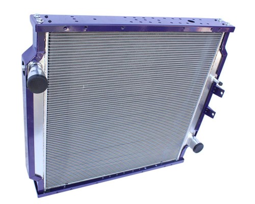 Радиатор МАЗ-5440В5, 6312В5 алюминиевый дв.ЯМЗ-536 ЕВРО-4 LUZAR