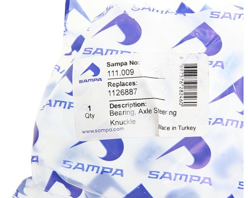 Подшипник ступицы ЗИЛ-130, ПАЗ-3205 передней наружный (40х90х35.25мм) SAMPA