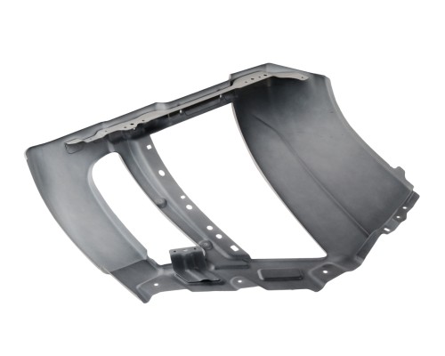 Бампер FAW J7, 4180 передний левая часть (белый) OE