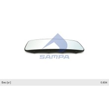 Элемент зеркальный КАМАЗ-5490 MERCEDES Axor с подогревом (основное) SAMPA