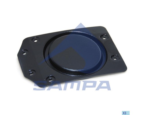 Крышка фары SCANIA R series левой SAMPA