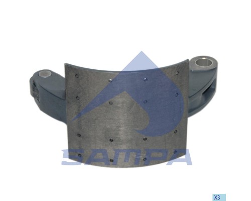 Колодки тормозные SCANIA без накладок (1шт.) SAMPA