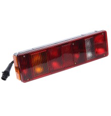 Фонарь задний КАМАЗ, НЕФАЗ левый с добавочным указателем евроразъем ОСВАР