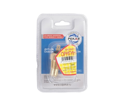 Датчик температуры ГАЗ-3110, 3302 охлаждающей жидкости PEKAR