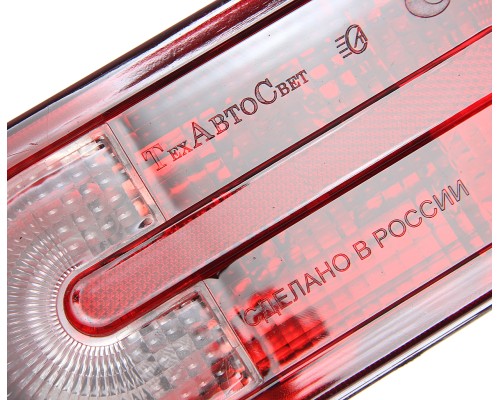 Фонарь задний ГАЗ, УАЗ (тюнинг Gelendwagen) без лампы ТЕХАВТОСВЕТ