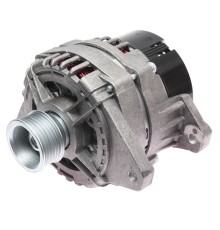 Генератор КАМАЗ, МАЗ, УРАЛ дв.ЯМЗ-656, 658 ЕВРО-3 (вып.с авг.2009г) поликлиновой шкив 28В 90А БАТЭ