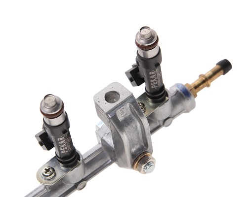 Рампа ГАЗ-3302 дв.УМЗ-4216 Евро-3 форсунок (быстросъемный штуцер) в сборе PEKAR