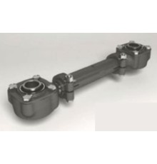 Штанга реактивная НЕФАЗ полуприцепа регулируемая с трубчатым РМШ L=500-669мм (сред., задн.ось) ROSTAR