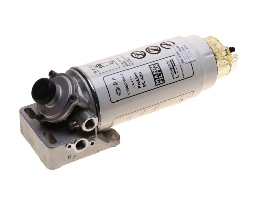 Фильтр топливный FAW J5, J6 грубой очистки топлива с кронштейном OE