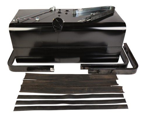 Бак топливный МАЗ 600л (650х650х1500) с комплектом для установки+РТИ (без ДУТ, ТЗ) БАКОР