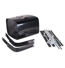 Бак топливный КАМАЗ 210л (530х650х690) с комплектом для установки+РТИ в сборе БАКОР