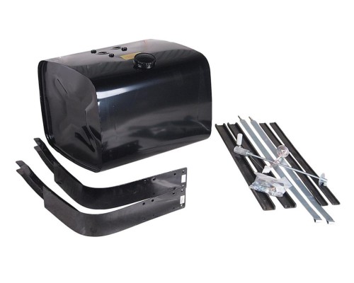 Бак топливный КАМАЗ 210л (530х650х690) с комплектом для установки+РТИ в сборе БАКОР