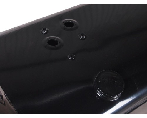 Бак топливный КАМАЗ 300л (530х650х990) с комплектом для установки+РТИ БАКОР