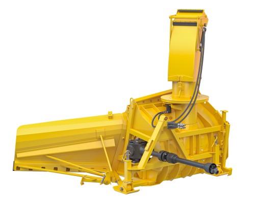 Снегоочиститель МТЗ-80, 82 передний шнекороторный с направляющим отвалом САЛЬСК