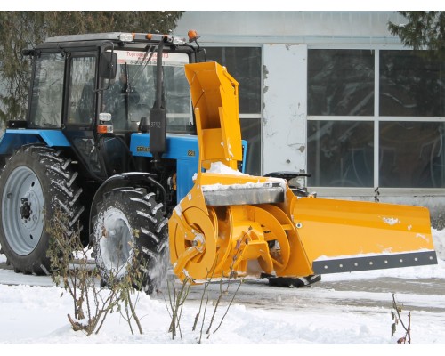 Снегоочиститель МТЗ-80, 82 передний шнекороторный с направляющим отвалом САЛЬСК