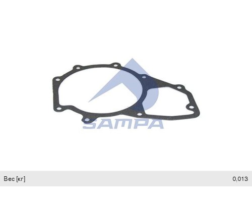 Прокладка КАМАЗ-5490 MERCEDES дв.OM421, 441 насоса водяного SAMPA