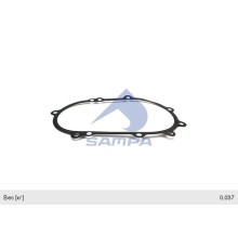 Прокладка КАМАЗ-5490 MERCEDES дв.OM457 крышки двигателя передней SAMPA