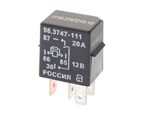 Реле электромагнитное ГАЗ-3302 Бизнес 4-х контактное 20А АВАР