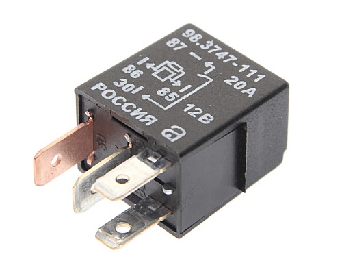 Реле электромагнитное ГАЗ-3302 Бизнес 4-х контактное 20А АВАР