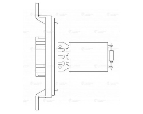 Сопротивление добавочное ГАЗель Next, УРАЛ Next отопителя LUZAR