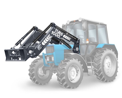 Погрузчик МТЗ-80, 82 (ТУРС-1000) навесной (база на поддоне) без джойстика САЛЬСК