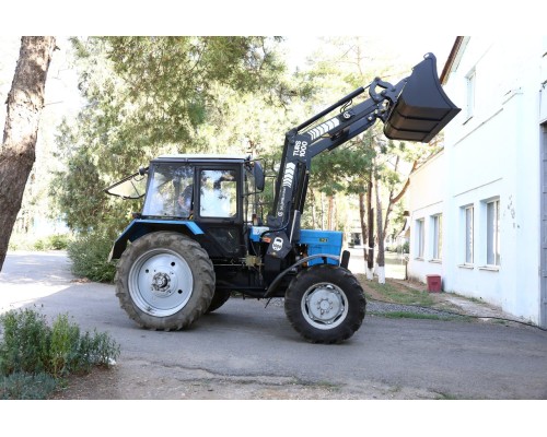 Погрузчик МТЗ-80, 82 (ТУРС-1000) навесной (база на поддоне) без джойстика САЛЬСК