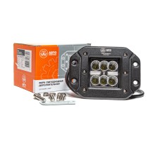 Фара рабочего свет 122х92х73 18Вт 6 светодиодов рассеянный свет встраиваемая AVTOELECTRICA