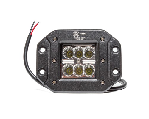 Фара рабочего свет 122х92х73 18Вт 6 светодиодов рассеянный свет встраиваемая AVTOELECTRICA